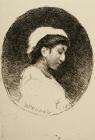 Репин И.Е. Женщина в чепце. 1870